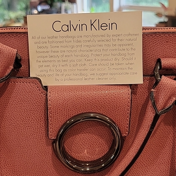 Calvin Klein Pink Shouler Bag - Picture 8 of 16
